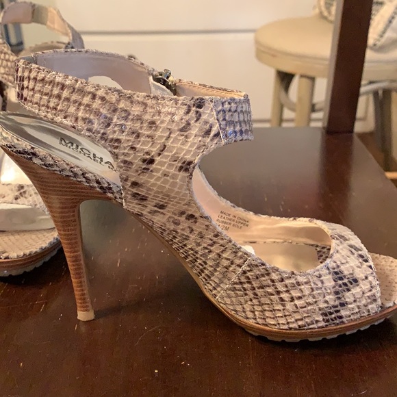 Michael Kors Snakeskin Stilettos - Picture 6 of 11